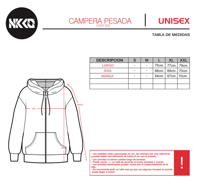 Campera mega básica – Hippy Killer Company — imagen 6
