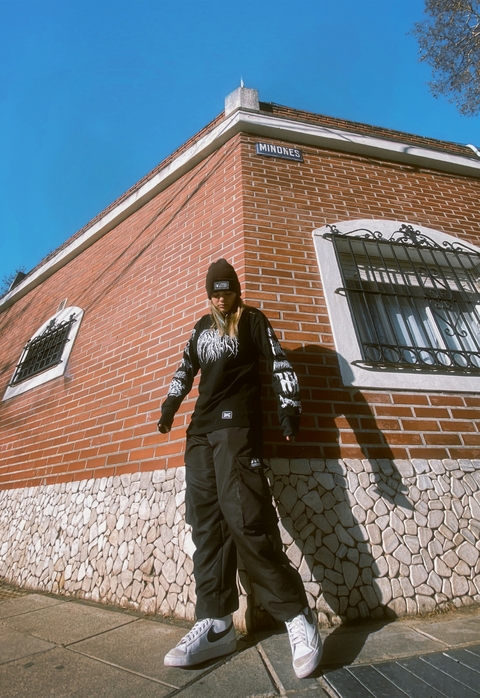 Pantalon Cargo "Black"