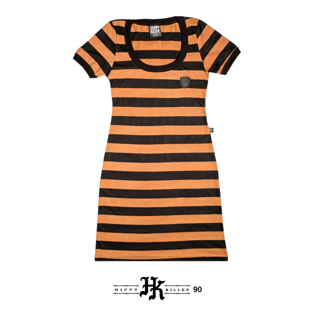 Vestido rayado