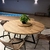 Mesa Estilo Industrial Redonda 130cm - Com Prato Giratório - Antíqua. - loja online
