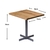 Mesa Bar Estilo Industrial 70x70CM - comprar online
