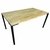 Mesa Estilo Industrial - 140cm - Modelo Classic T Pinus