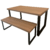 Banco Estilo Industrial - Modelo Reforce Amêndoa - de 70cm até 220cm - loja online