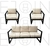 Conjunto de Sofá e Poltronas para área externa e interna - comprar online