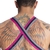 HARNESS ELÁSTICO LISTRADO TRIÂNGULO METAL SD CLOTHING - comprar online
