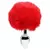 PLUG ANAL METAL PEQUENO POMPOM
