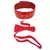 KIT SADO E FETICHE COM 7 PEÇAS VERMELHO - comprar online