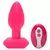 PLUG ANAL COM VIBRADOR E ROTAÇÃO E CONTROLE SEM FIO RECARREGÁVEL - comprar online