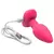 PLUG ANAL COM VIBRADOR E ROTAÇÃO E CONTROLE SEM FIO RECARREGÁVEL - loja online