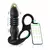 PLUG ANAL COM 1O VIBRAÇÕES RECARREGÁVEL E ANEL PENIANO E ESCROTO