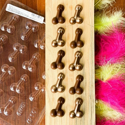 FORMA CHOCOLATE FORMATO MINI PÊNIS