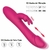 VIBRADOR COM 10 VIBRAÇÕES E MOVIMENTOS VAI E VEM RECARREGÁVEL
