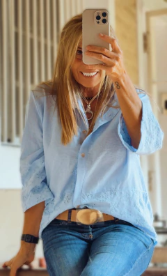 CAMISA LUMEN CON BRODERIE - ZAYCA