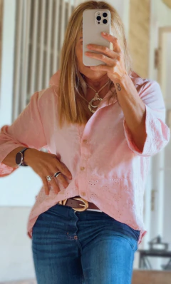 CAMISA LUMEN CON BRODERIE - tienda online