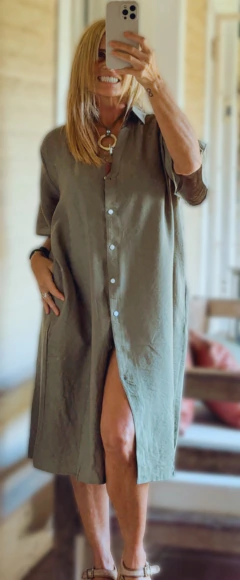 VESTIDO YAEL CAMISERO en internet