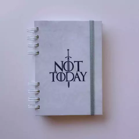 Libreta Anillada A6 - GOT - Not Today