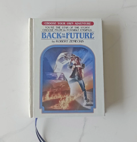 Libretas A6 (10 x 15 cm) cosidas - BTTF 1