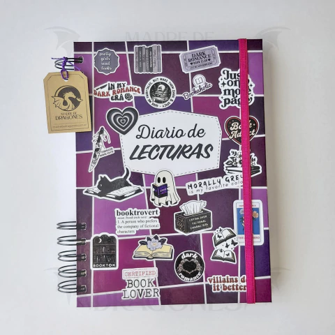 Cuaderno anillado de reseñas literarias (Reading Journal) en internet