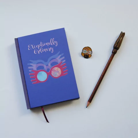 Libretas A6 (10 x 15 cm) cosidas - Luna en internet