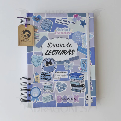 Cuaderno anillado de reseñas literarias (Reading Journal) - comprar online