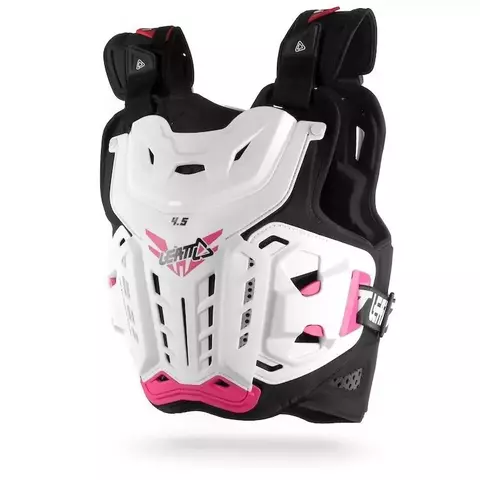 Pechera Leatt 4.5 Jacki Wht/pink Talle Mujer - comprar online