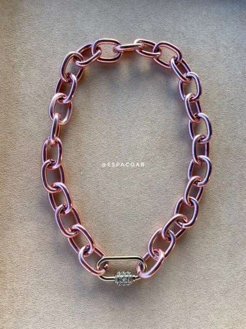 Mosquetão Glan Pink