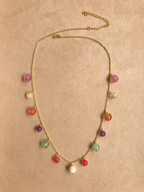 Colar médio bolas grandes