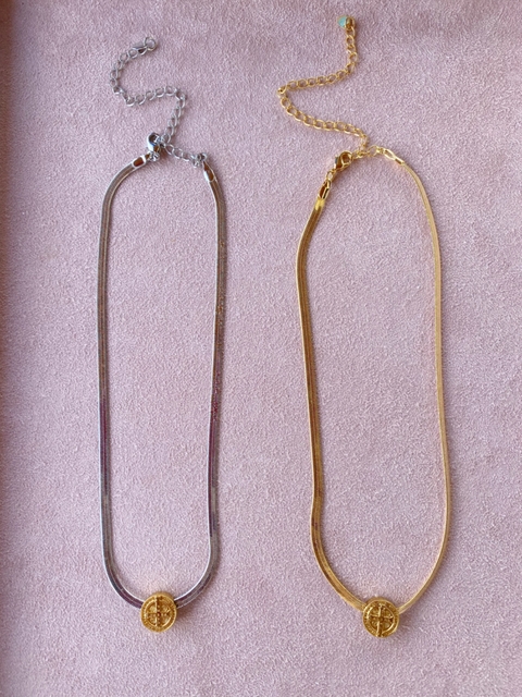 Choker fita São Bento