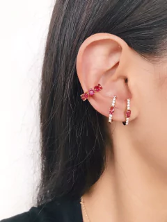 Piercing redondo rubi rosado na internet