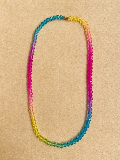 Colar de cristais rainbow  - comprar online
