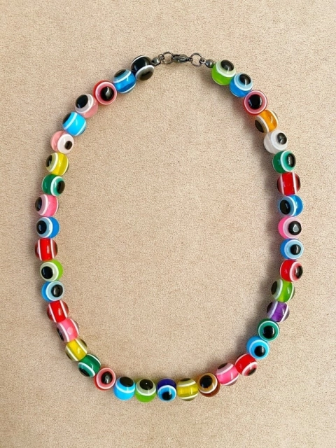 Colar completo olho grego 