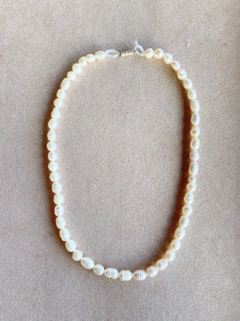 Colar pérola barroca