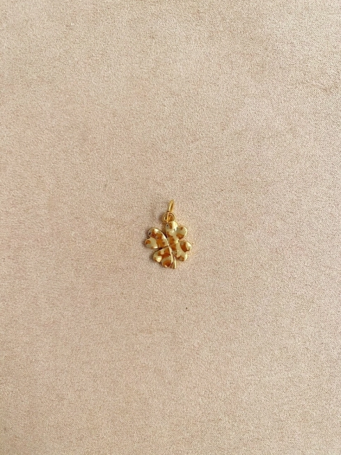 Pingente trevo de quatro folhas