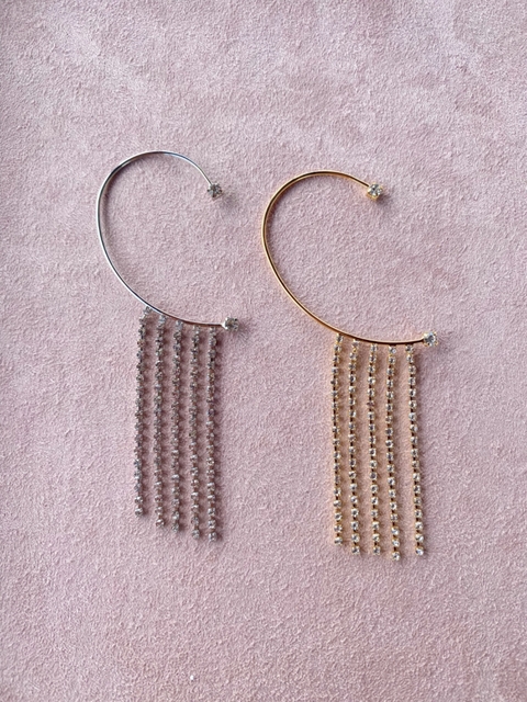 piercing franja de brilhos (unidade)