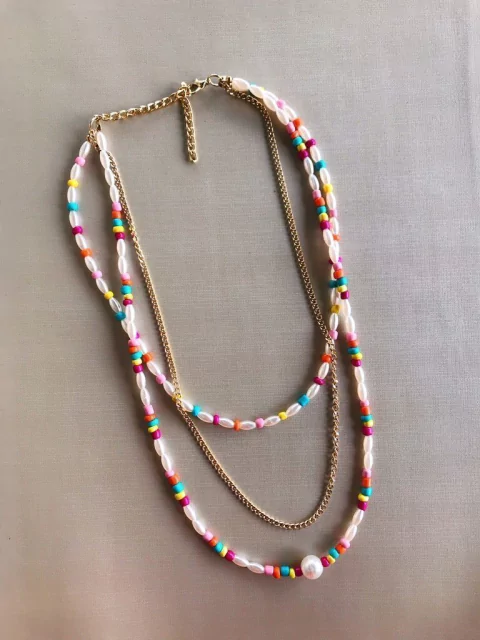 Colar coloridinho 3 em 1