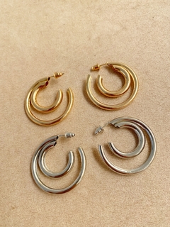argola maciça dupla - comprar online