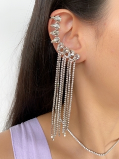 ear cuff super longo brilhos - comprar online