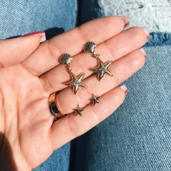 Composição estrelinhas do mar Folheados - comprar online