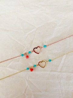 Pulseira coração 