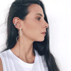 Brinco geométrico redondo na internet