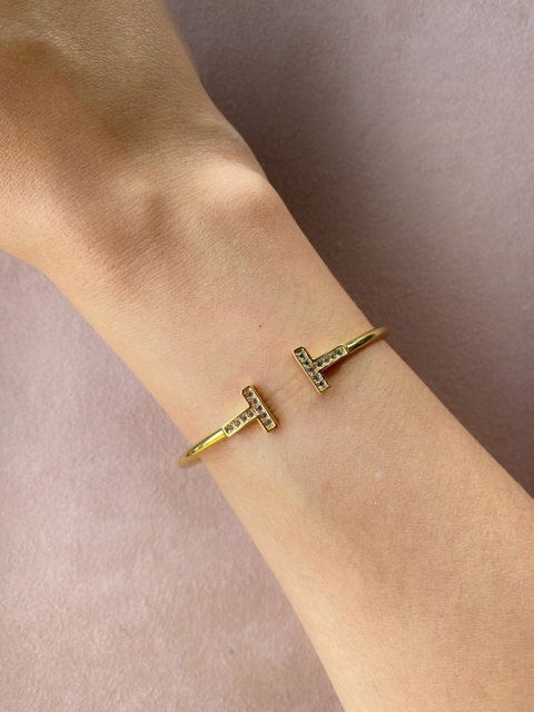 bracelete T cravejado