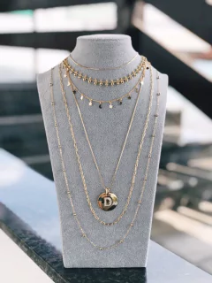 Colar de bolinhas comprido - comprar online