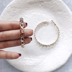 Argola muitos corações