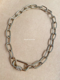 Mosquetão Glan prateado  - comprar online