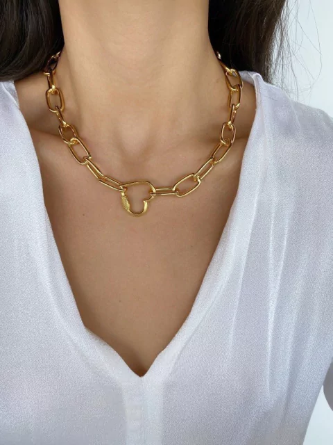 Mosquetão coração