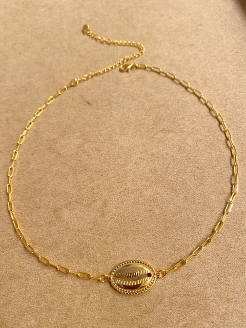 choker búzio único