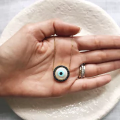 Colar Olhão grego - comprar online