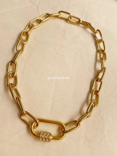 Mosquetão Glan dourado  - comprar online