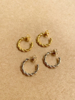 mini argola torcida - comprar online