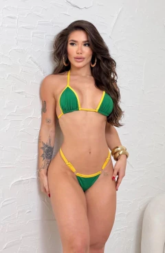 Biquíni Calcinha Regulável Brasil - Mavi Moda Feminina